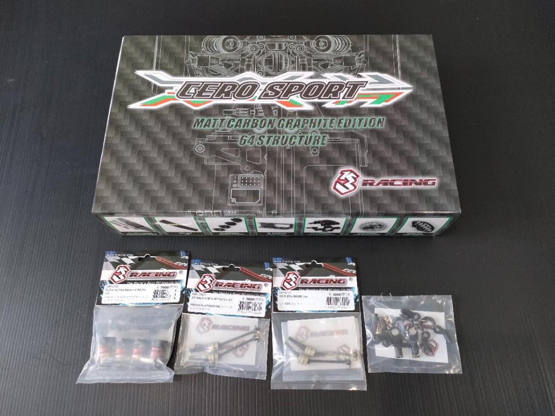 3RACING CERO-SPORT 64GA 新品未開 オプション品付
