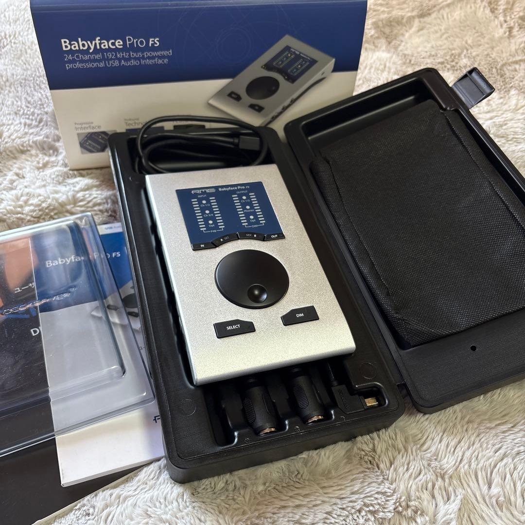 【美品】RME Babyface Pro FSオーディオインターフェース音響機材