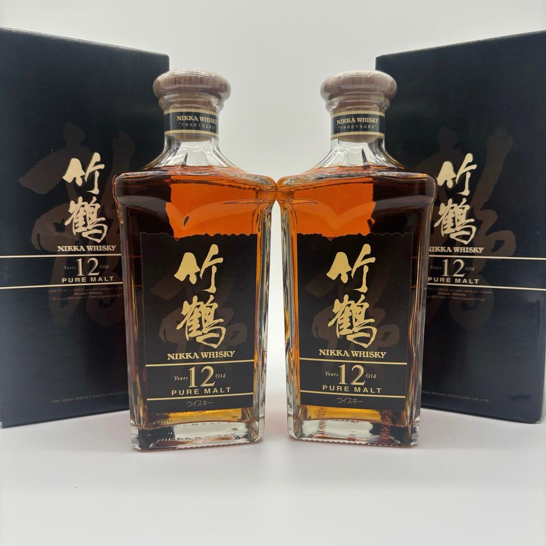 竹鶴12年 NIKKA WHISKY 12年 ピュアモルト 2本セット