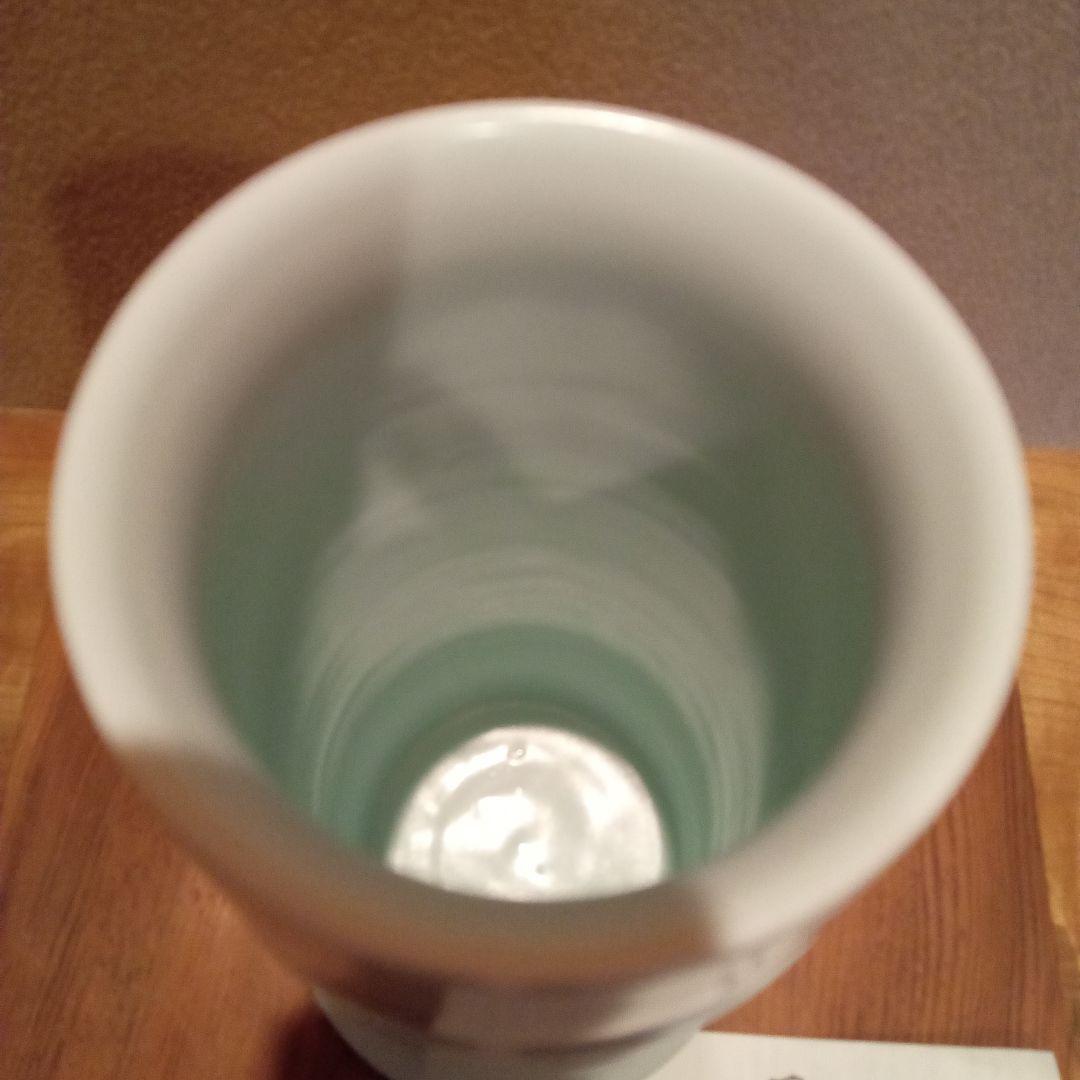 【真作 代表作】白瓷壷(個展購入作品)　人間国宝「前田昭博」作