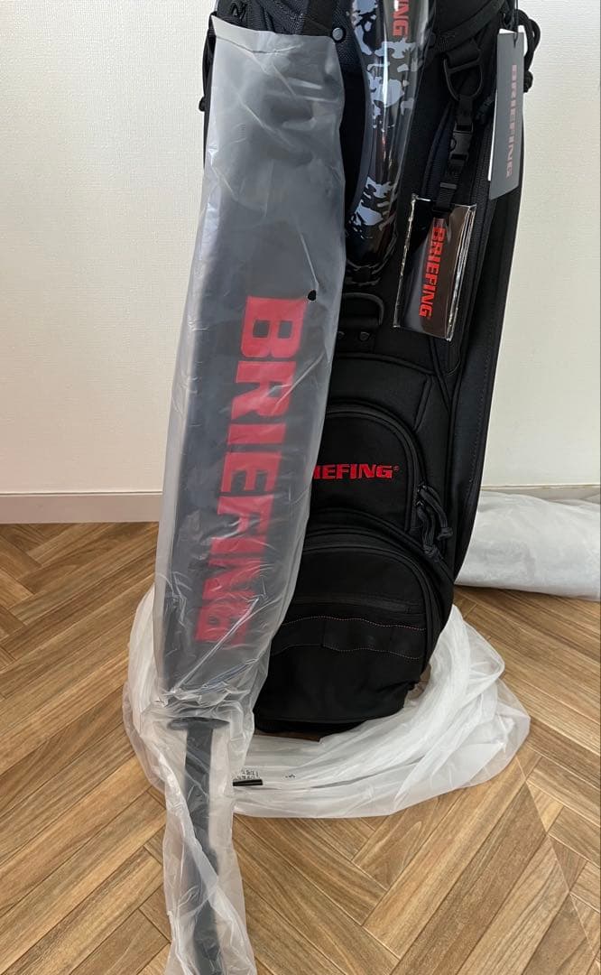 新品送料込み BRIEFINGブリーフィングキャディバッグCR-5#03ブラック