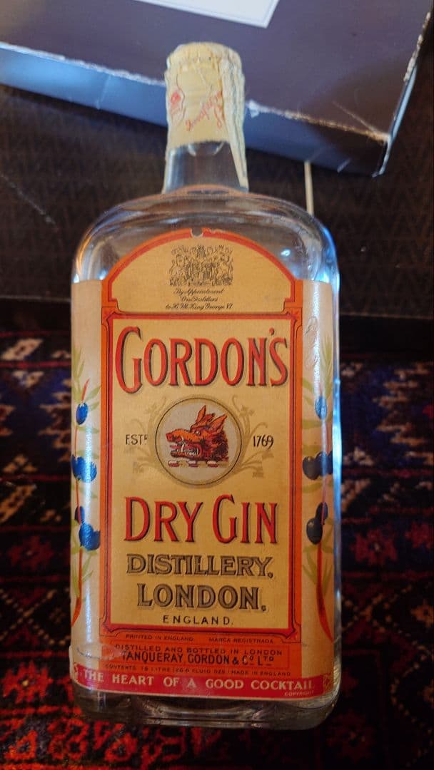 Gordon's Dry Gin ロンドン製
