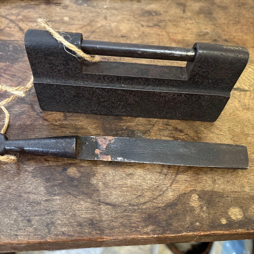 錠前　古鍵　骨董品　アンティーク