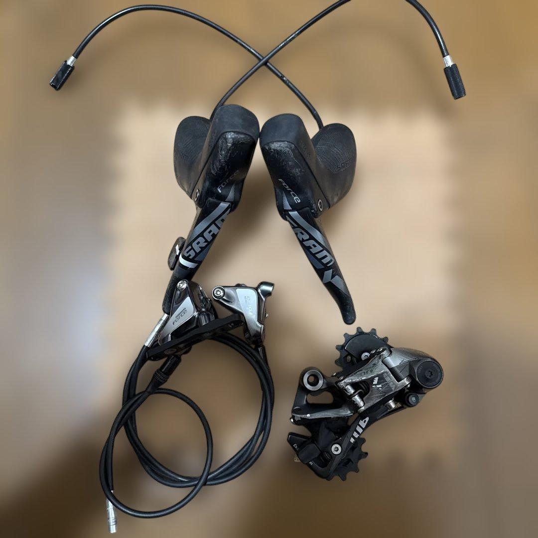 SRAM Force 1×11 ハイドロリックシフター・ディレイラーセット