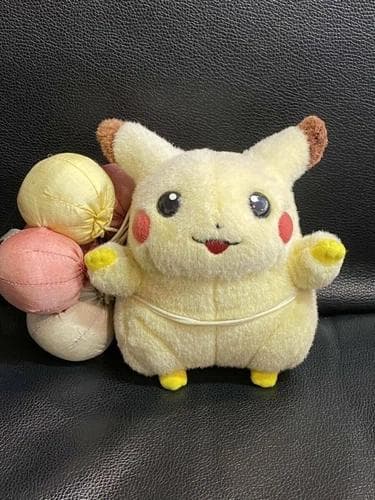 ポケモン そらとぶピカチュウ 風船 ぬいぐるみ TOMY トミー 初期 初代希少