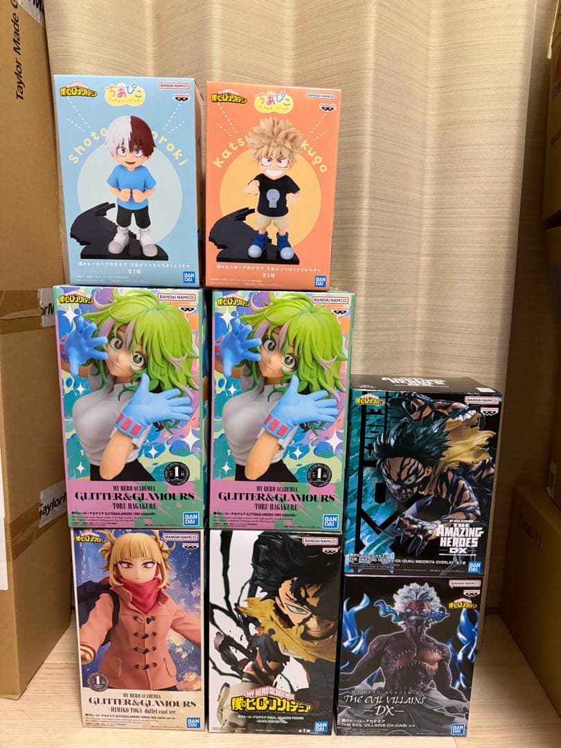 フィギュア　プライズ　まとめ売り　ヒロアカ　8点セット