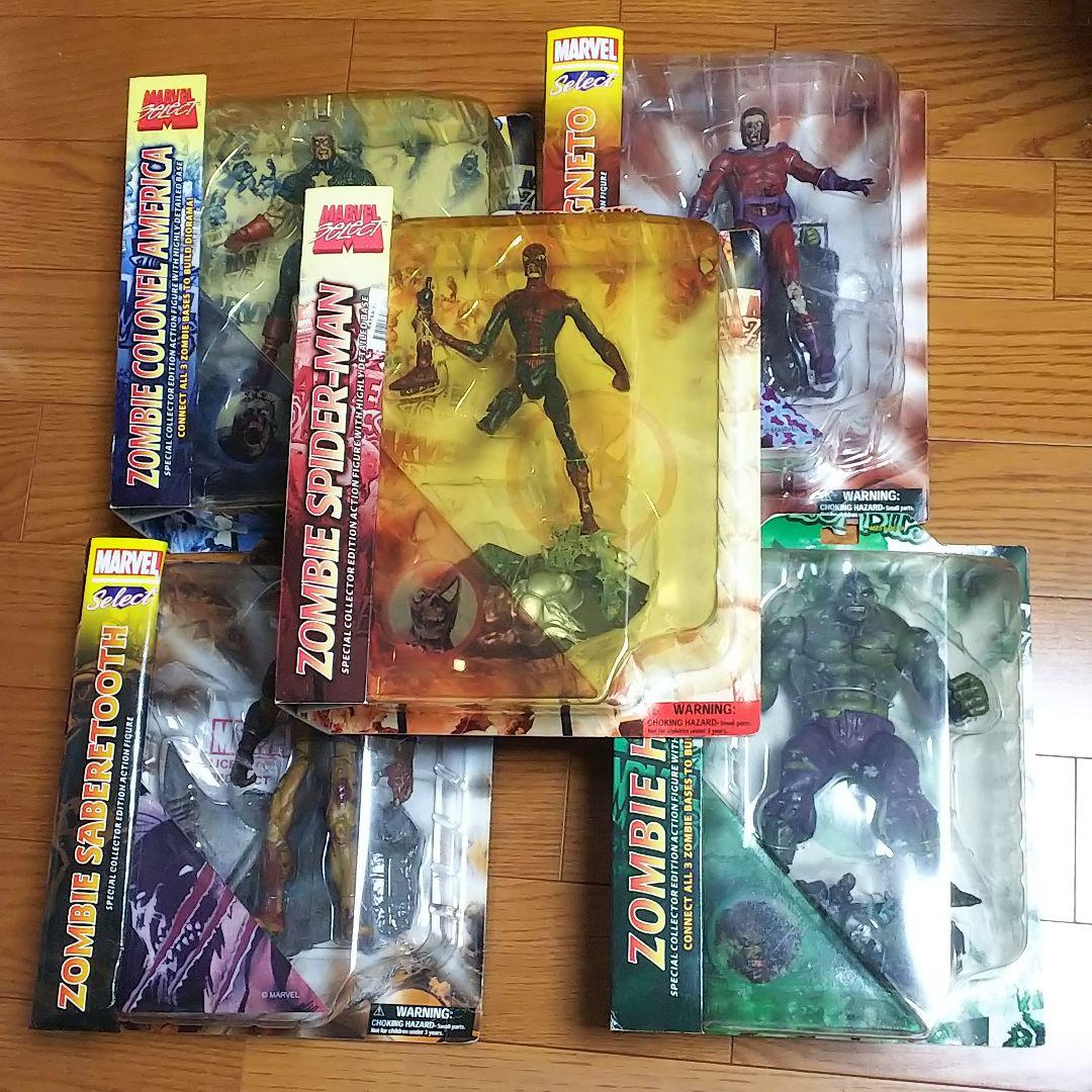 マーベルゾンビーズ フィギュア スパイダーマンなど MARVEL