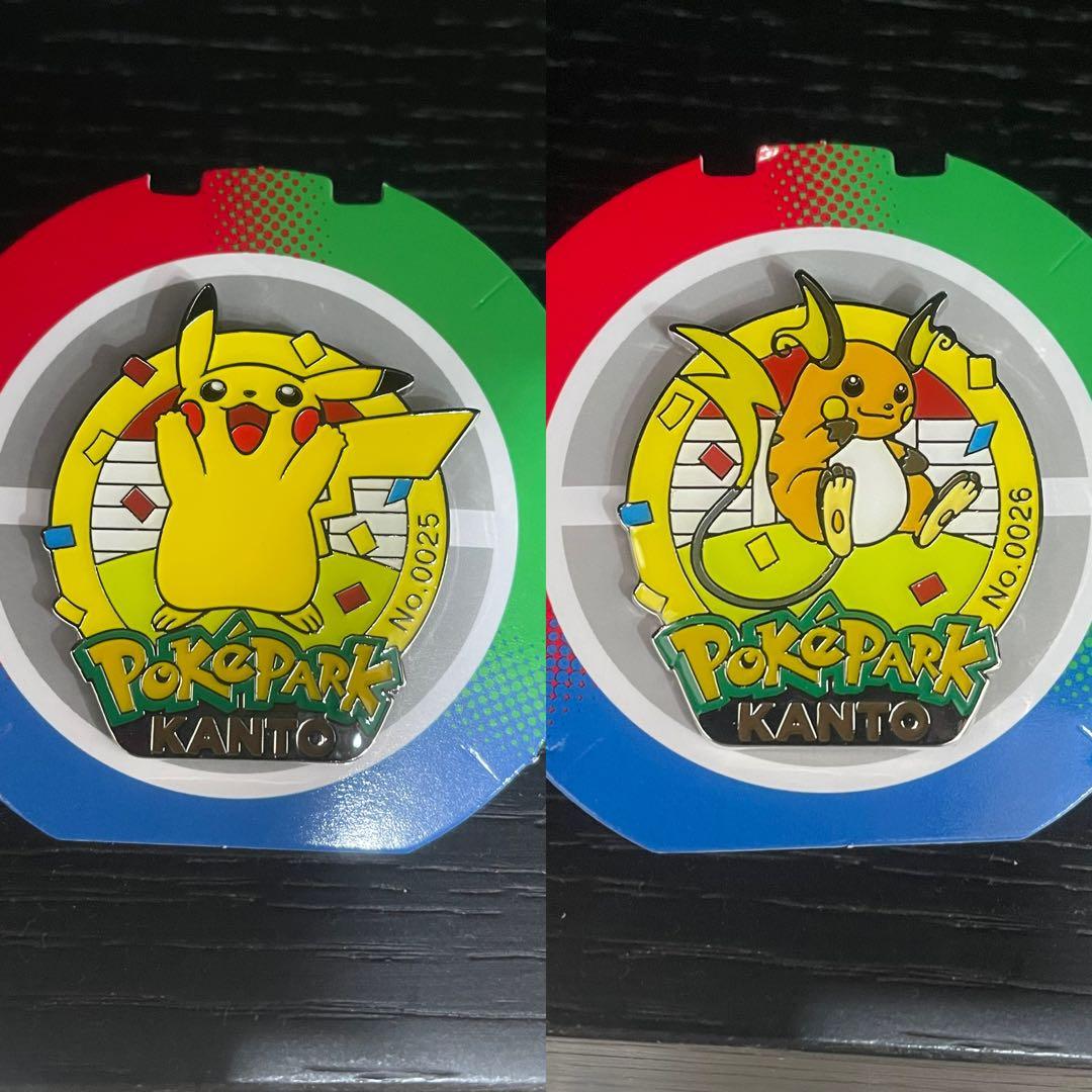 ポケパークカントー ピカチュウ　ピンズ ポケモン ピンバッチ