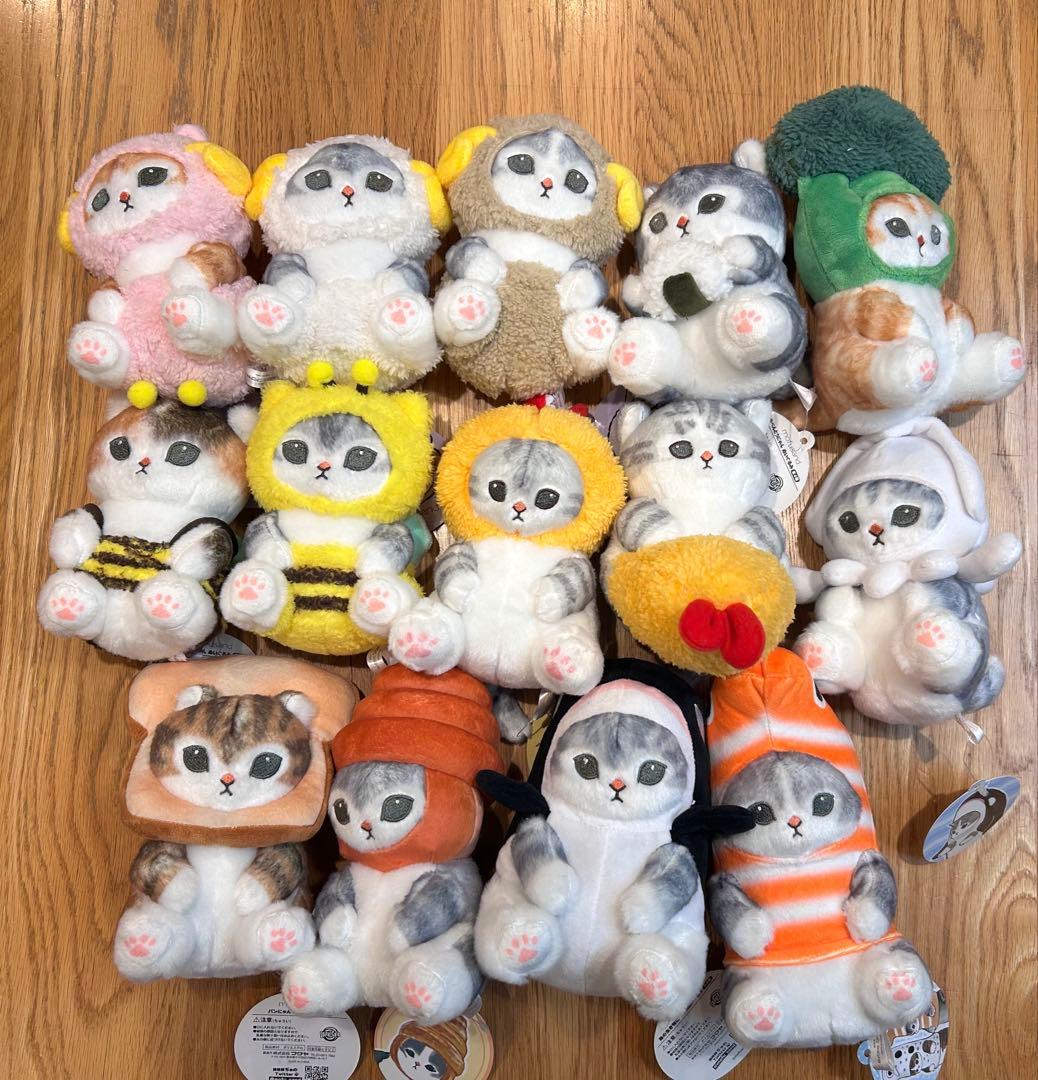 モフサンド　ぢゅの　ぬいぐるみ　ねこ　にゃん　まとめ売り