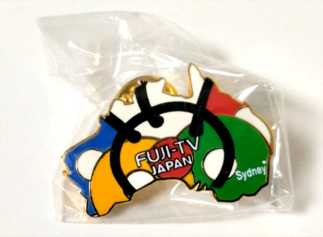 シドニーオリンピック フジテレビ ピンバッジ 美品