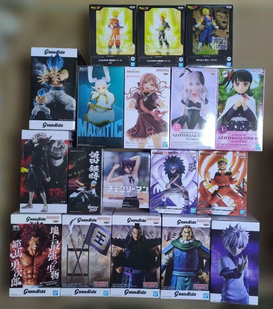 最新プライズフィギュアまとめ売り レゼ NARUTO キングダム オカルン 銀魂