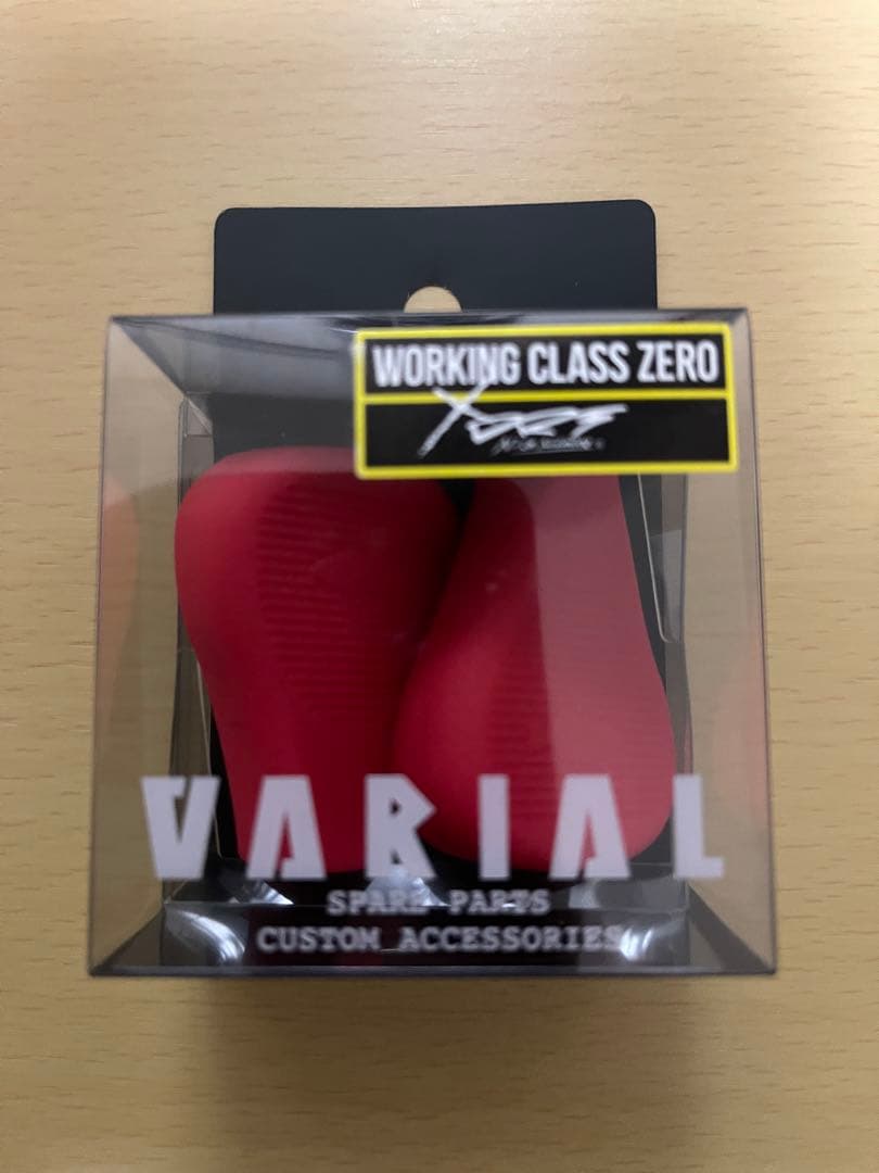 バリアル フラットノブ WCZ レッド 新品未使用、未開封。