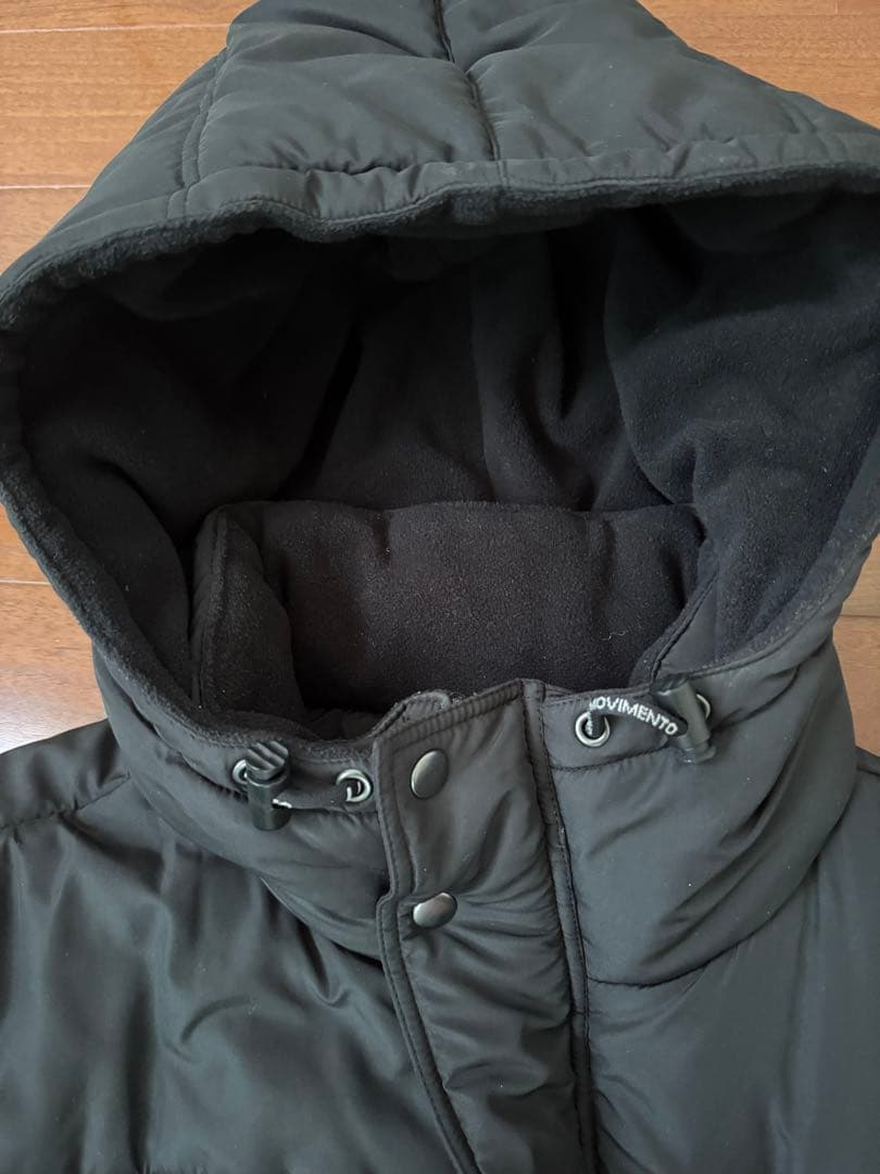 LUZeSOMBRA ブラックベンチコート　L