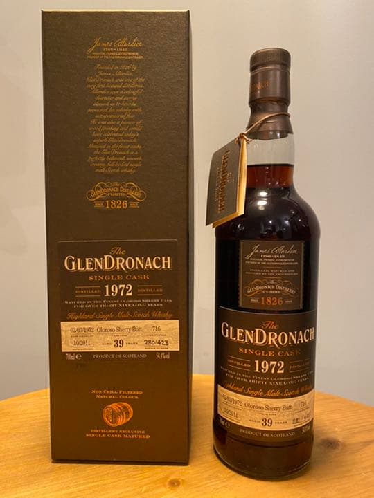 グレンドロナック 1972 オロロソシェリーバット