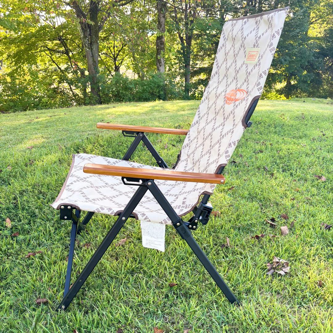Coleman × BEAMS コールマン レイチェア モノグラム アウトドア