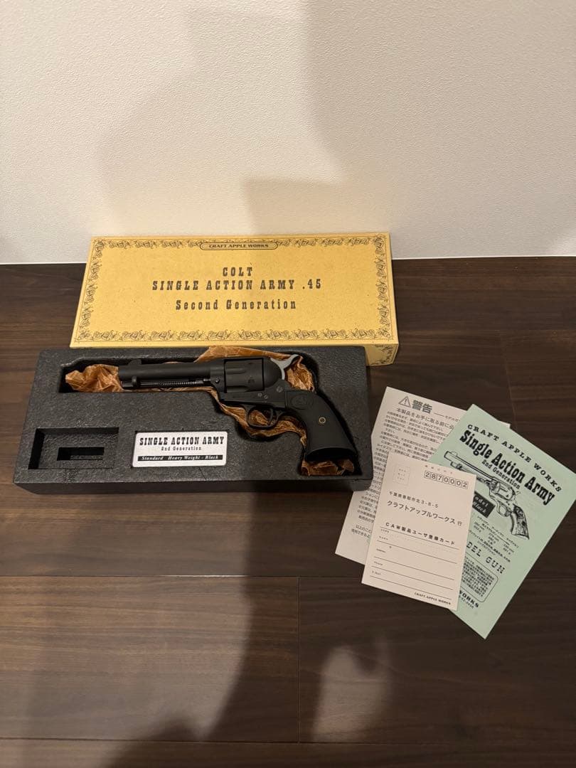 x104 caw モデルガン SAA HW 未発火　SPG