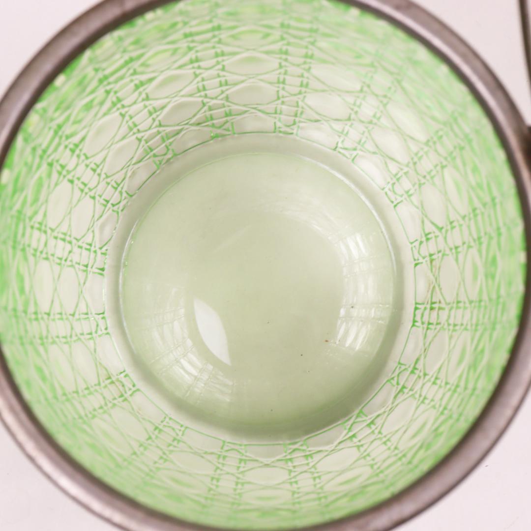 ウランガラス アイスペール ヴァセリンガラス