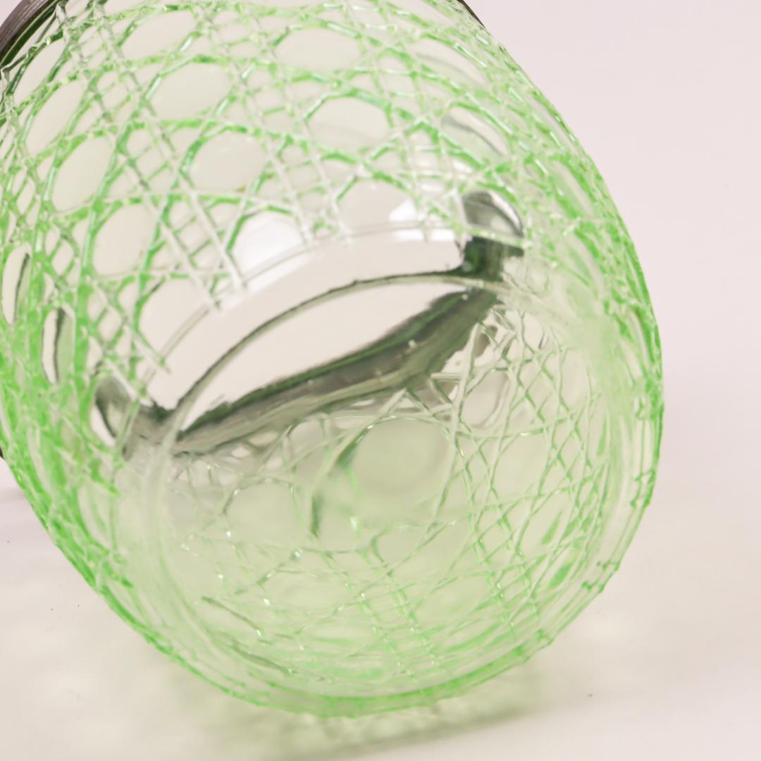 ウランガラス アイスペール ヴァセリンガラス