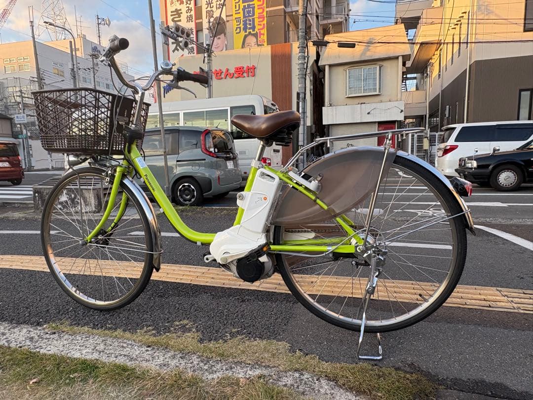中古Panasonic電動アシスト自転車　8.9Ah 大阪
