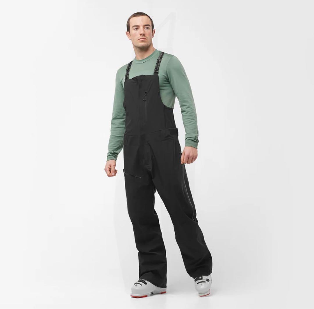 SALOMON GORE-TEX ブラックオーバーオール