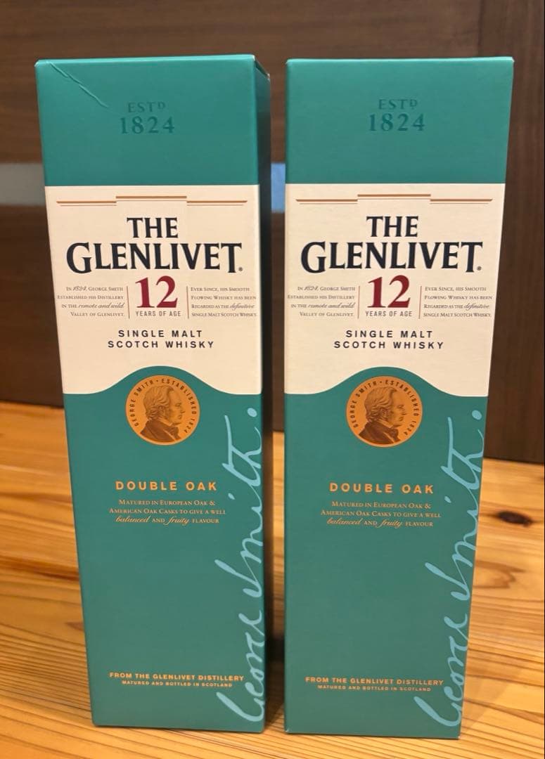 THE GLENLIVET 12年 ダブルオーク　2本