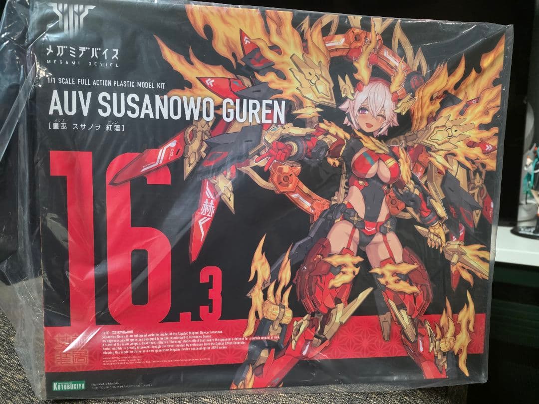 皇巫 スサノヲ 紅蓮　コトブキヤ