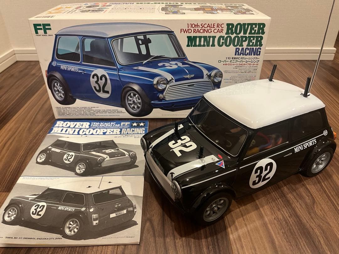 タミヤ ラジコン 1/10 ローバー ミニクーパー レーシング