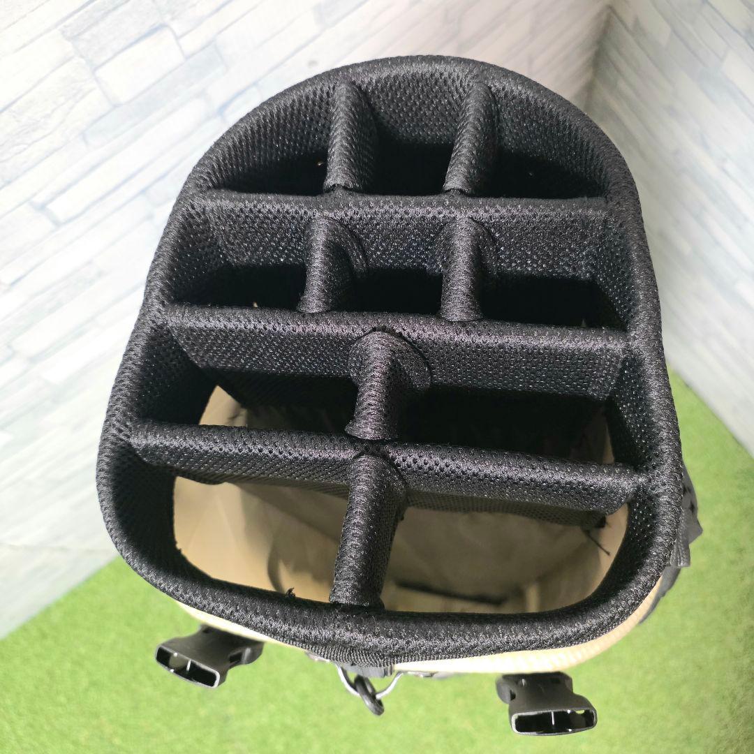 極美品 MEGA GOLF キャスター付 ハードケース キャディバッグ グレー