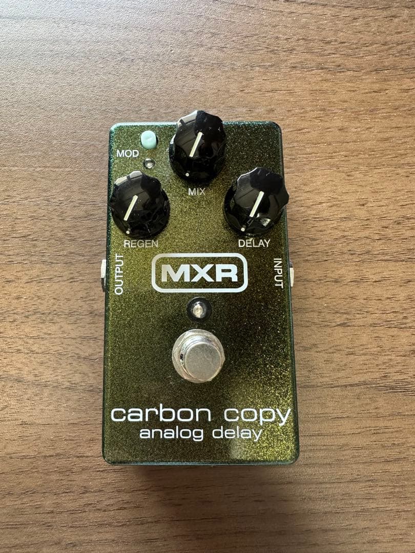 ギター MXR carbon copy analog delay