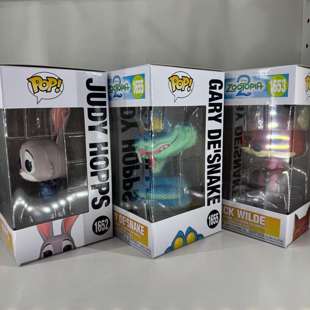 Funko POP! Zootopia ニック＆ジュディ&ゲイリー
