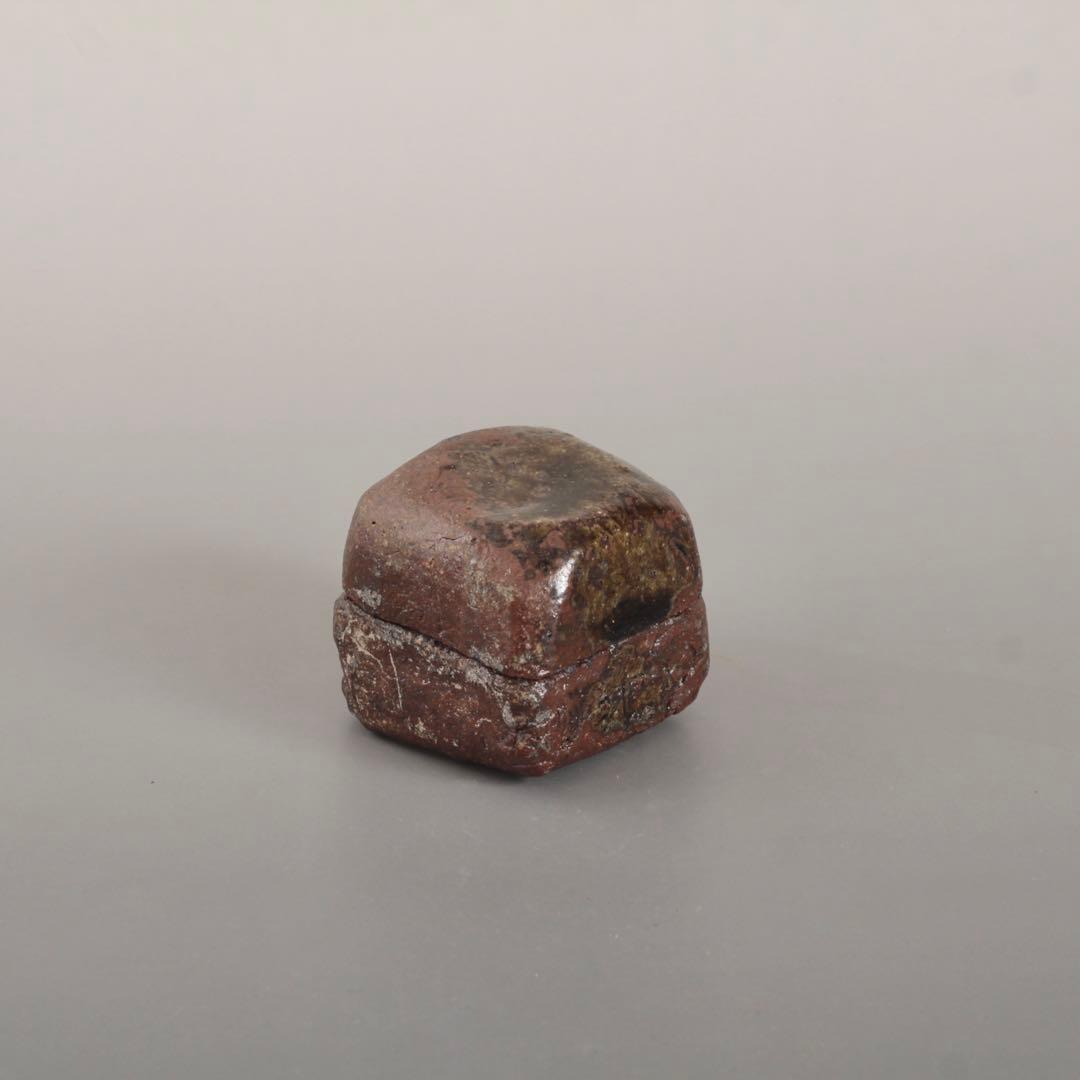 伊賀 伽藍石 香合 茶道具 古美術 古道具 アンティーク