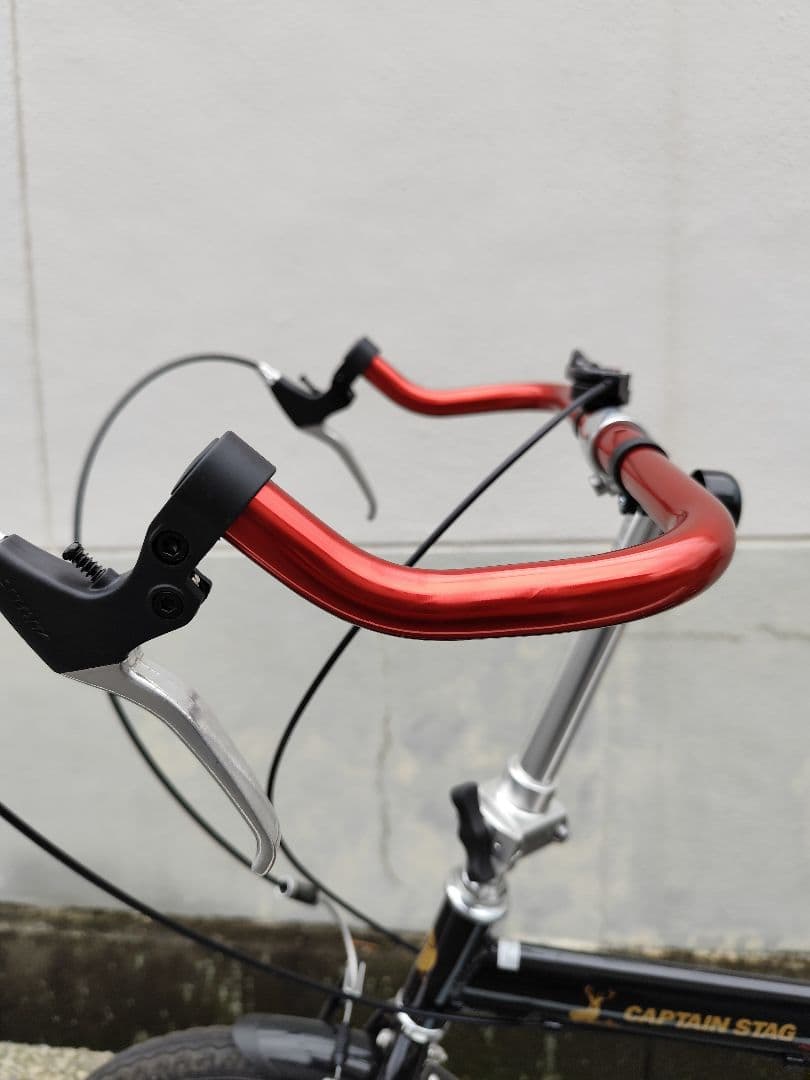 美品カスタム　アルミ折りたたみ自転車16インチ