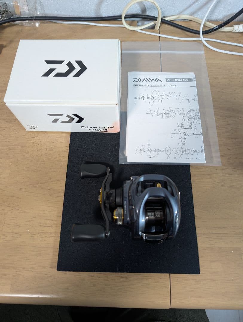 ダイワ ZILLION SV TW 1016SV-L 左巻き　ベアリング追加