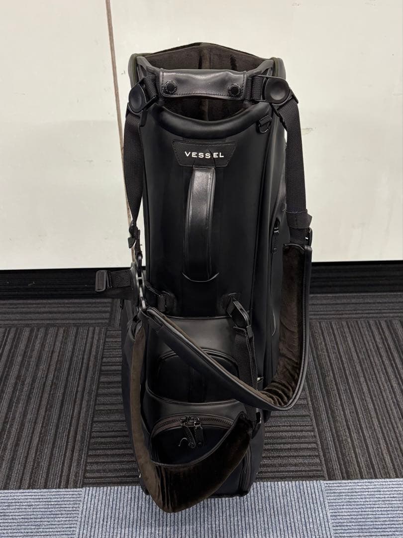 vessel ベゼルキャディバッグプレイヤー3.0ダブルストラップ ブラック