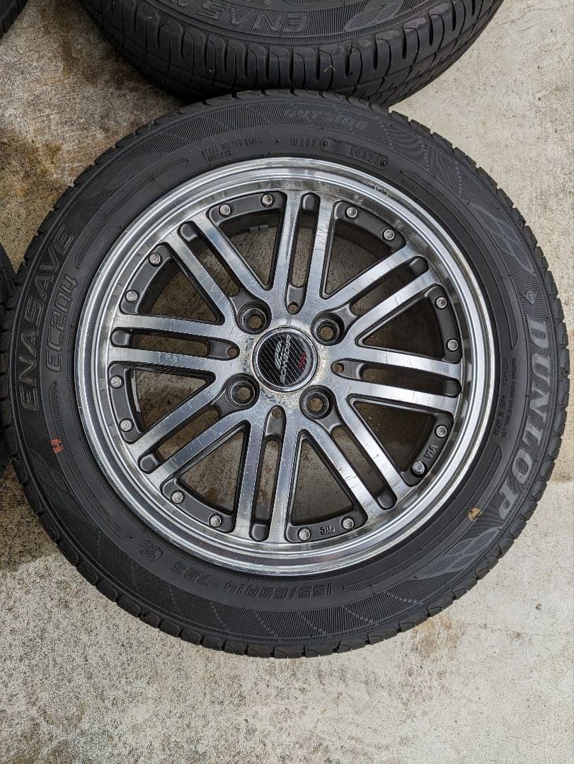 14インチシュナイダー　 ホイールタイヤセット 　2個口②　限界価格です！