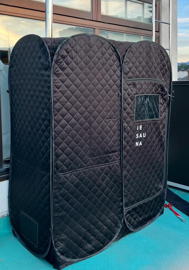 IESAUNA イエサウナセット 付属品付き テントサウナ