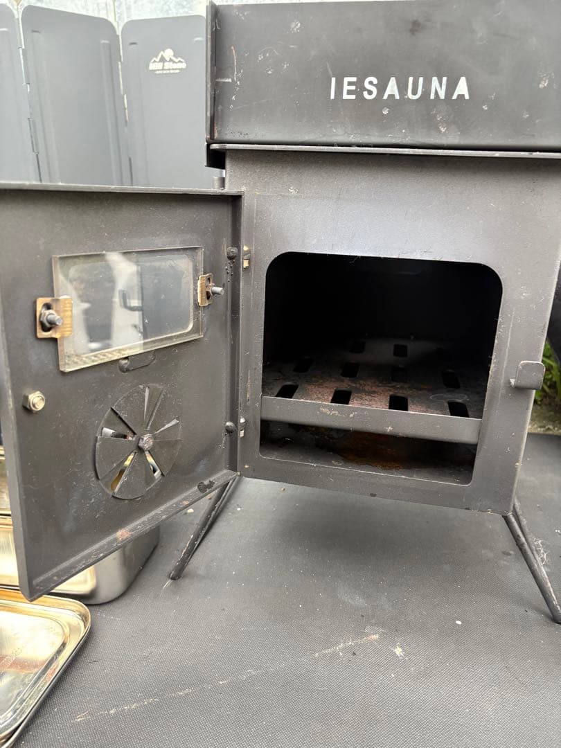 IESAUNA イエサウナセット 付属品付き テントサウナ