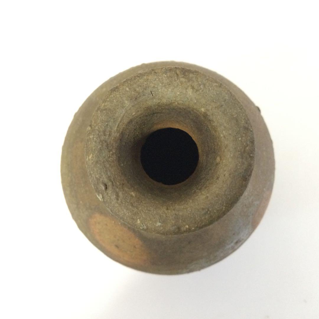 備前焼 人間国宝 藤原雄作 徳利 花瓶 供箱 M