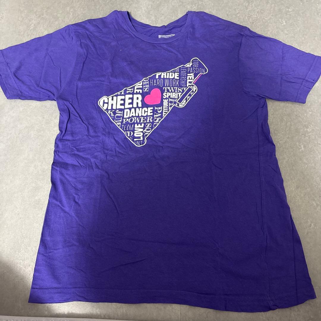 CHEER DANCE 紫 Tシャツ