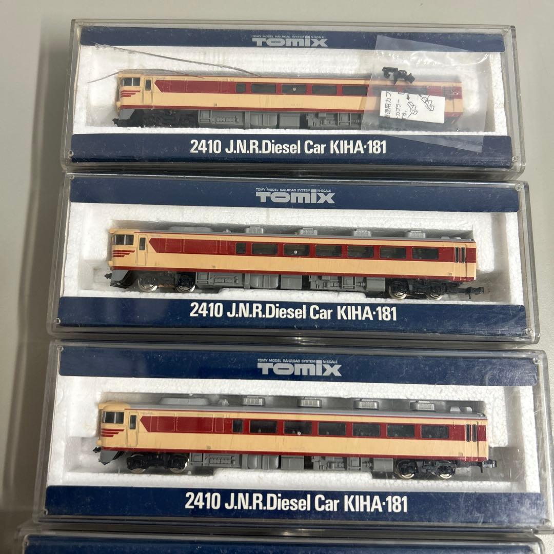 JRキハ181形×3 キロ180形　キサシ180形 キハ180形