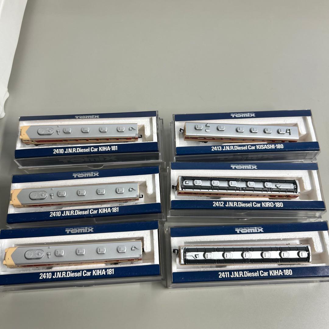 JRキハ181形×3 キロ180形　キサシ180形 キハ180形