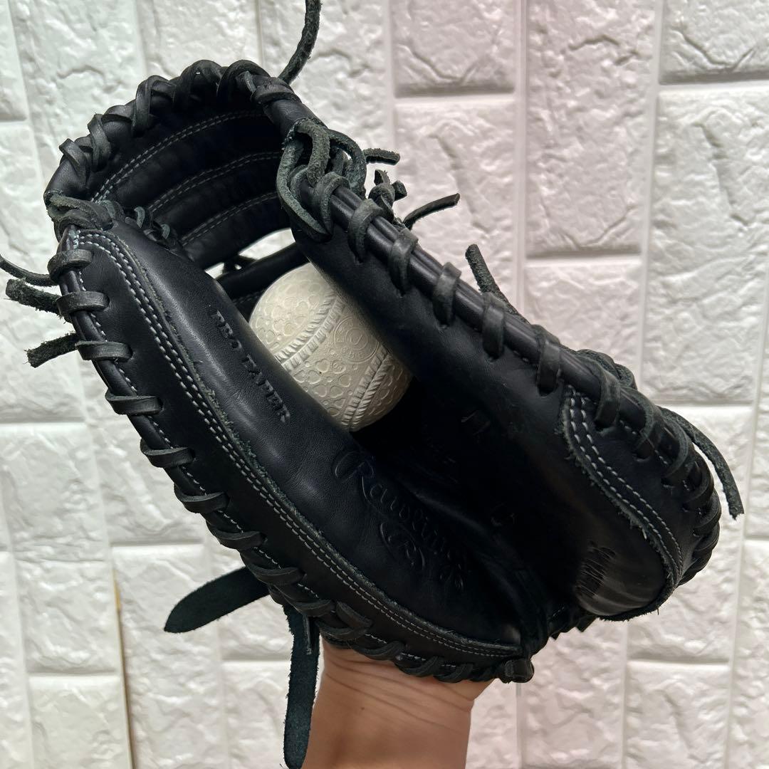 【美品】野球 グローブ 軟式 少年野球 キャッチャーミット ローリングス