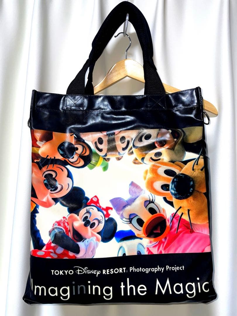 ディズニー イマジニングザマジックバッグ 実写 カメラバッグ＋パスケース2個