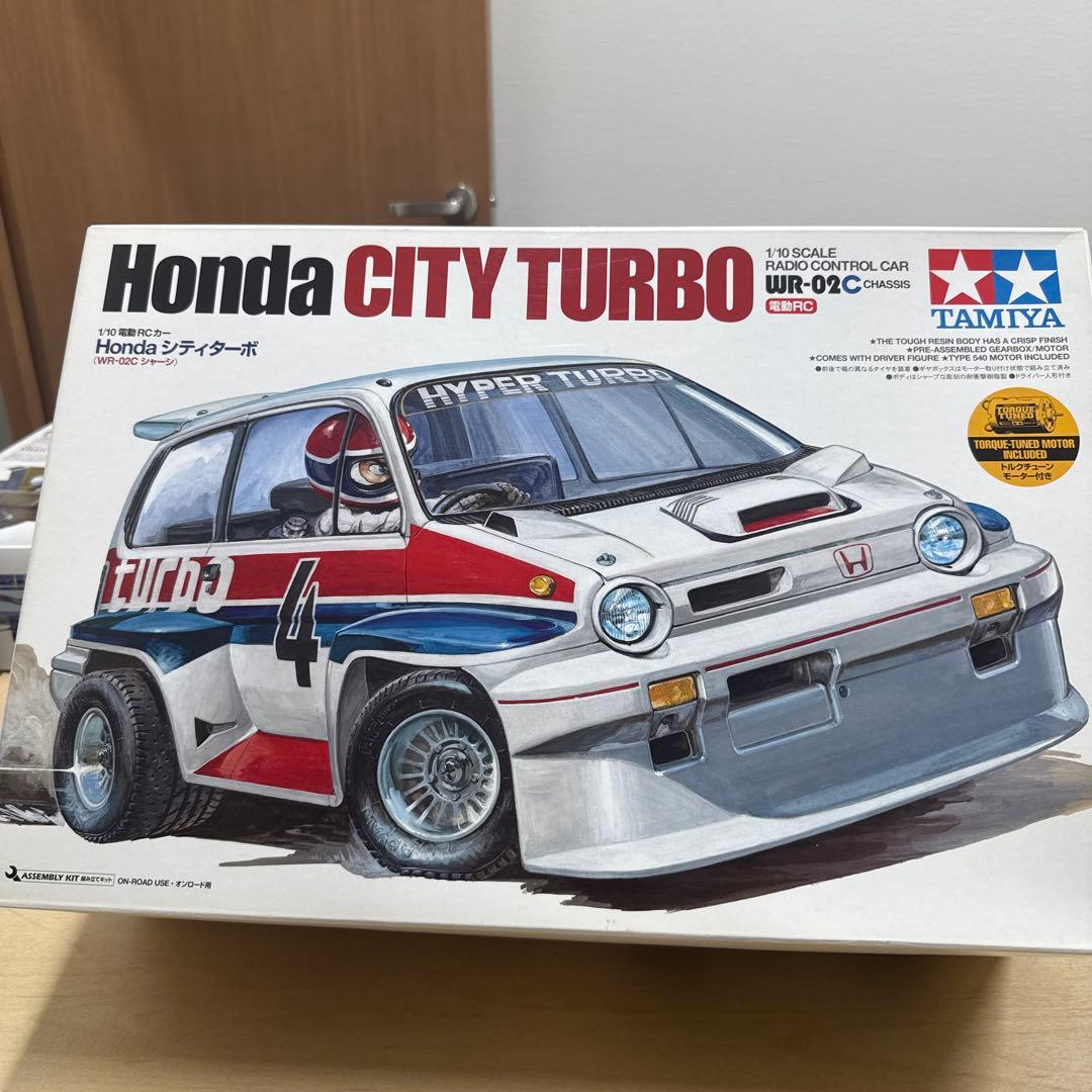 ㊽　タミヤ　ホンダ　シティターボ　WR-02C 未組立