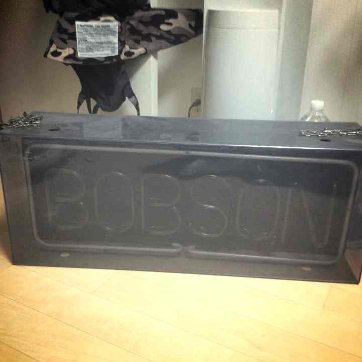 ジーンズ ネオン看板