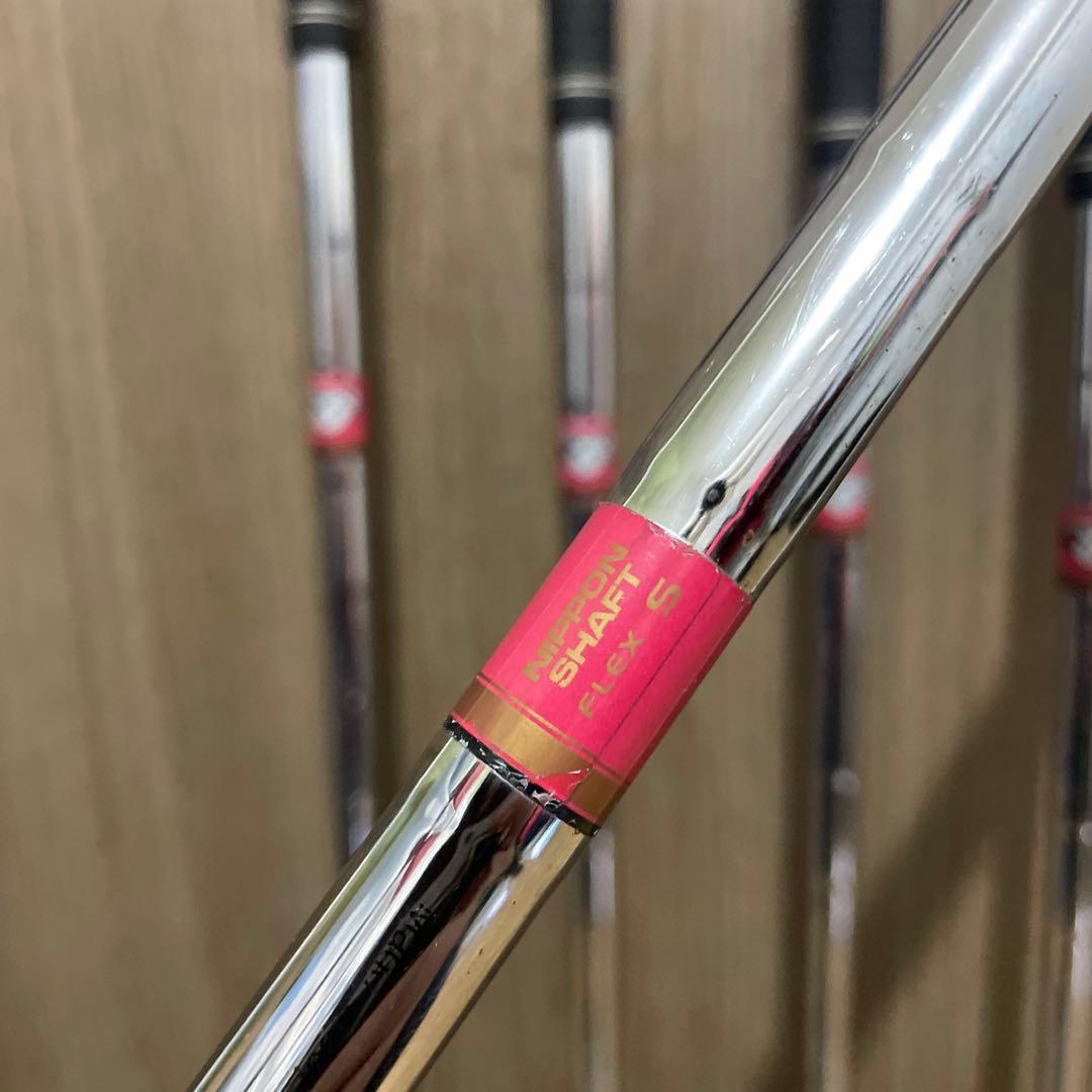 テーラーメイド r7 レフティ アイアンセット 6本 左 nspro950gh