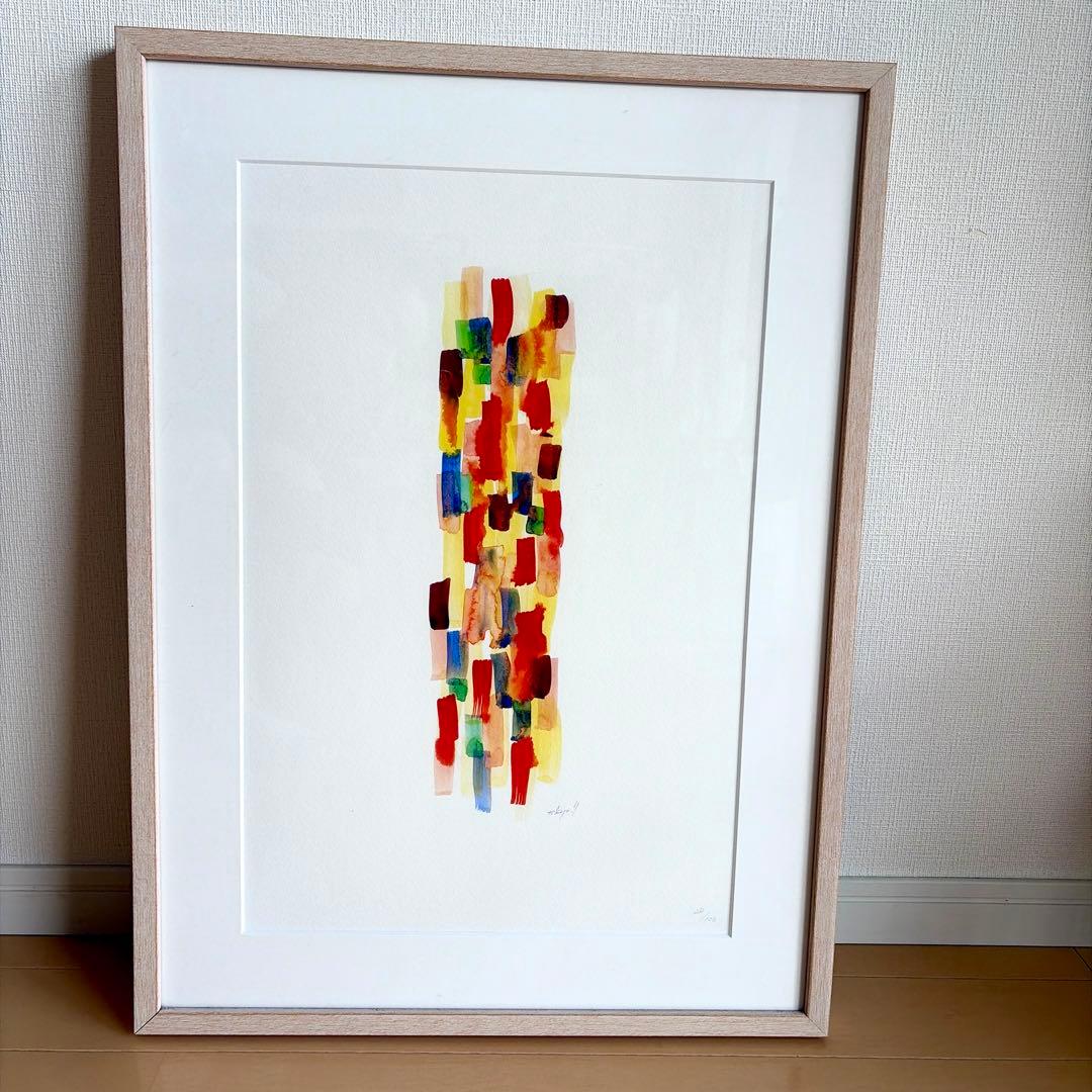 吉岡徳仁 クリスタライズ 限定絵画