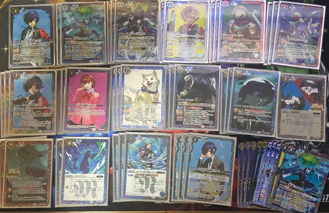 バトスピ ペルソナ　主人公　デッキ　パーツ付き