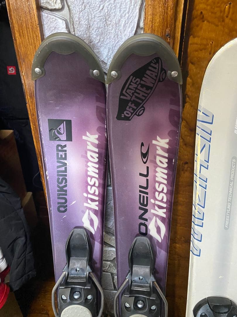 ま*ん様 影八甲田（龍）&ショートスキー板 合計4セットとロシニョール含むブーツ