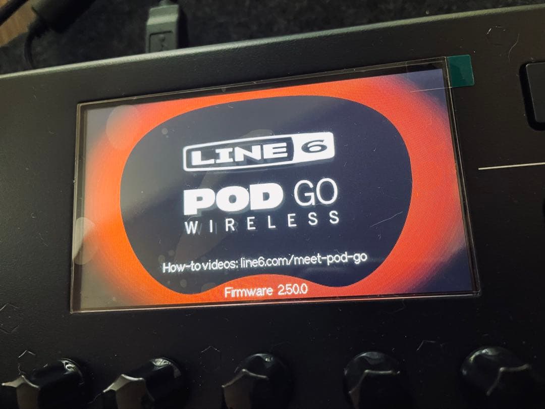 LINE 6 POD GO WIRELESS ギターエフェクター